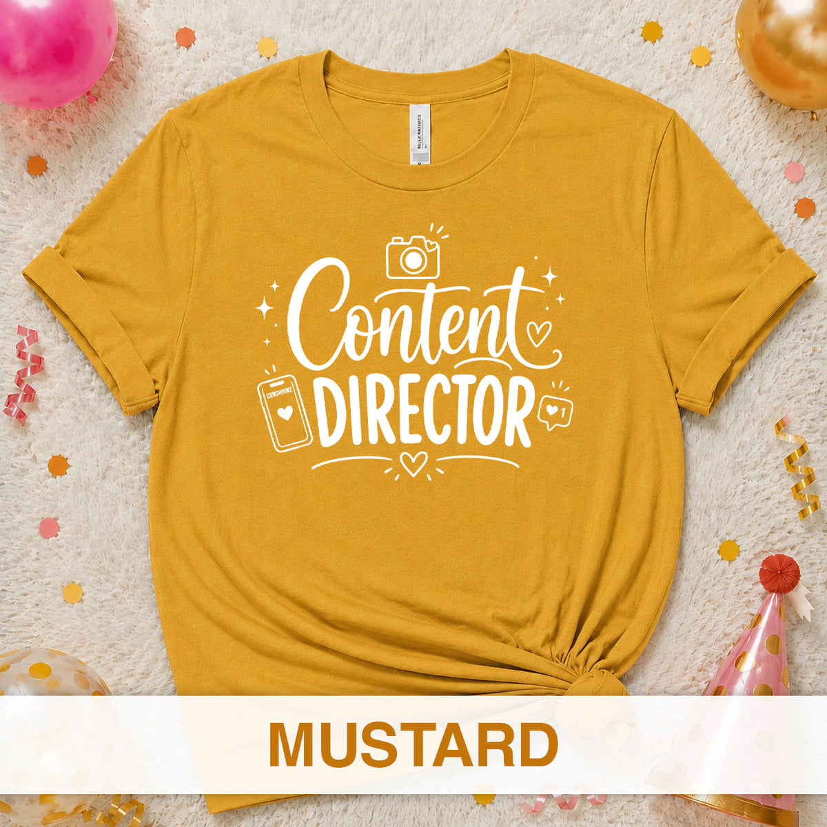 Content Director - The Birthday Babe Crew Shirt