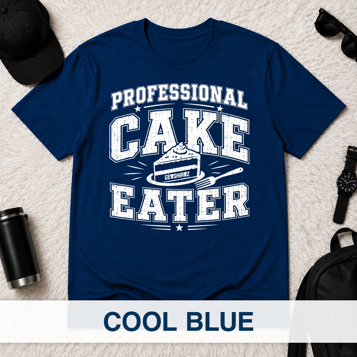 Professional Cake Eater - The Birthday Boss Crew Shirt