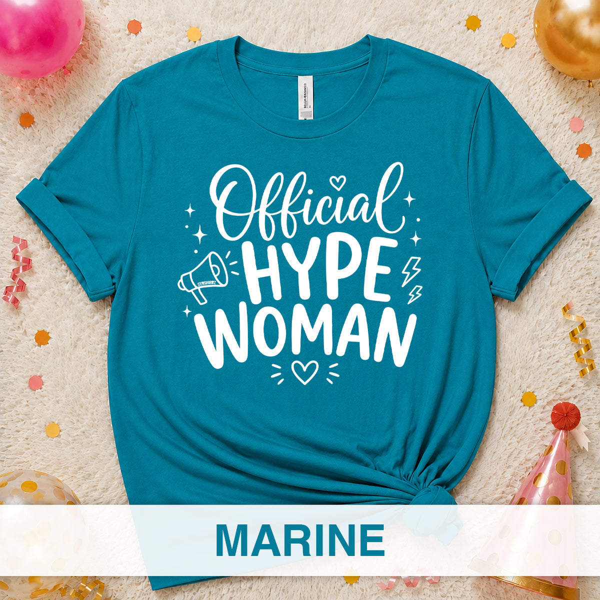 Official Hype Woman - The Birthday Babe Crew Shirt