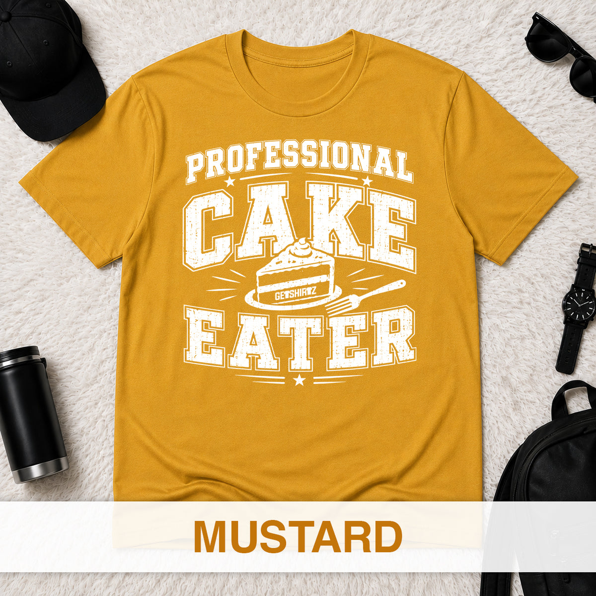 Professional Cake Eater - The Birthday Boss Crew Shirt