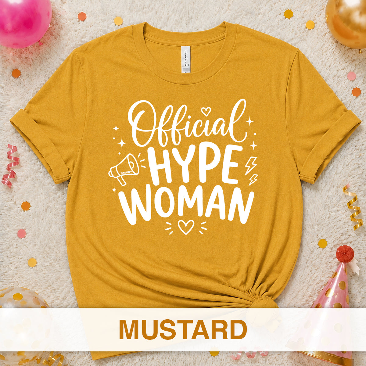 Official Hype Woman - The Birthday Babe Crew Shirt