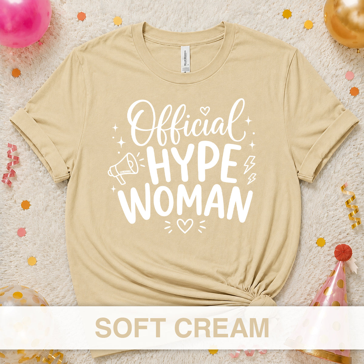 Official Hype Woman - The Birthday Babe Crew Shirt
