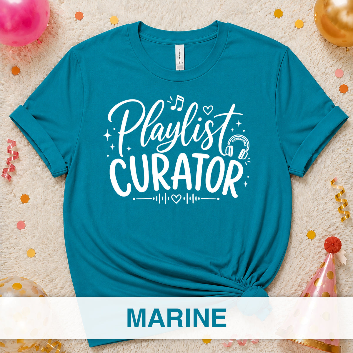 Playlist Curator - The Birthday Babe Crew Shirt