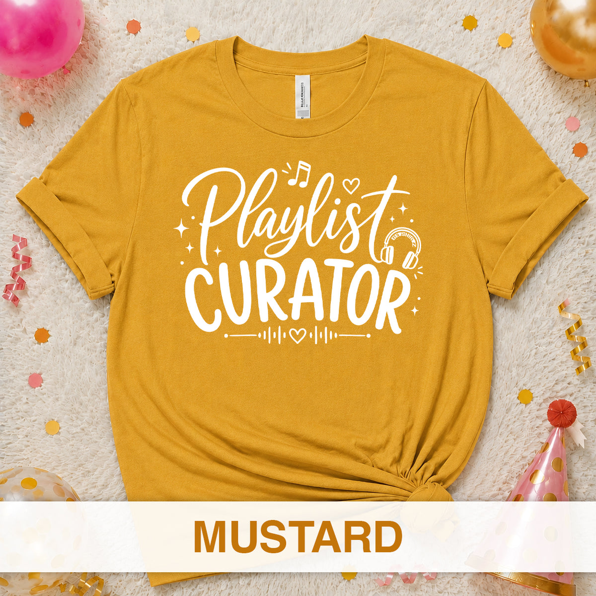Playlist Curator - The Birthday Babe Crew Shirt