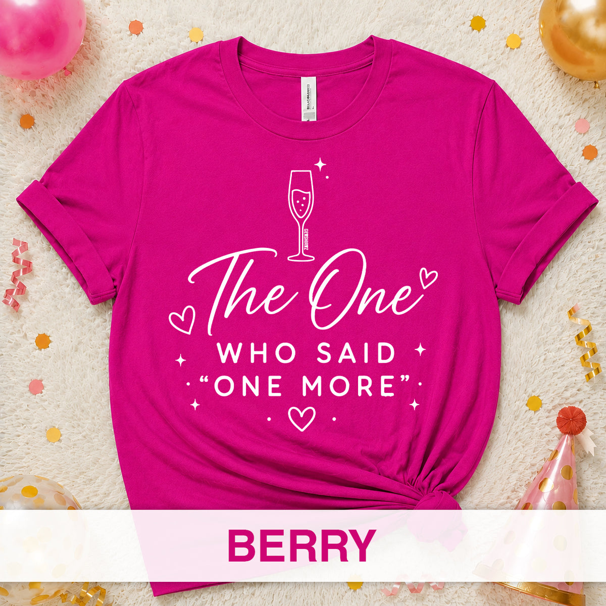 The One Who Said “One More” - The One With the Bride’s Friends Shirt