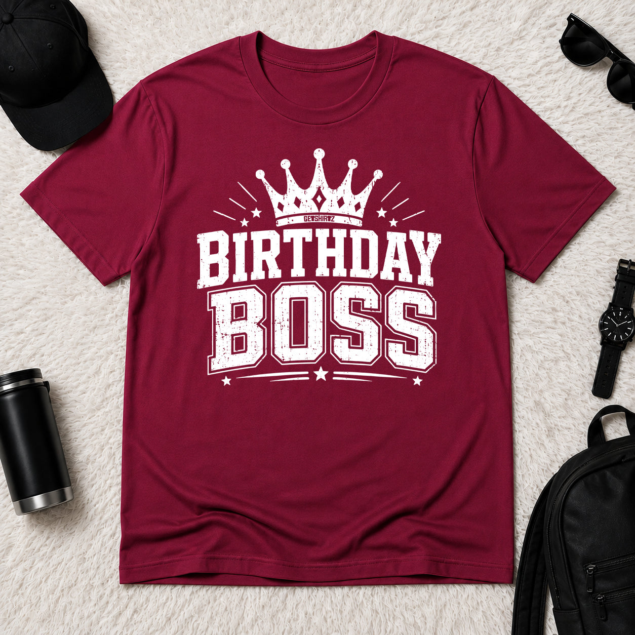 Birthday Boss - The Birthday Boss Crew Shirt