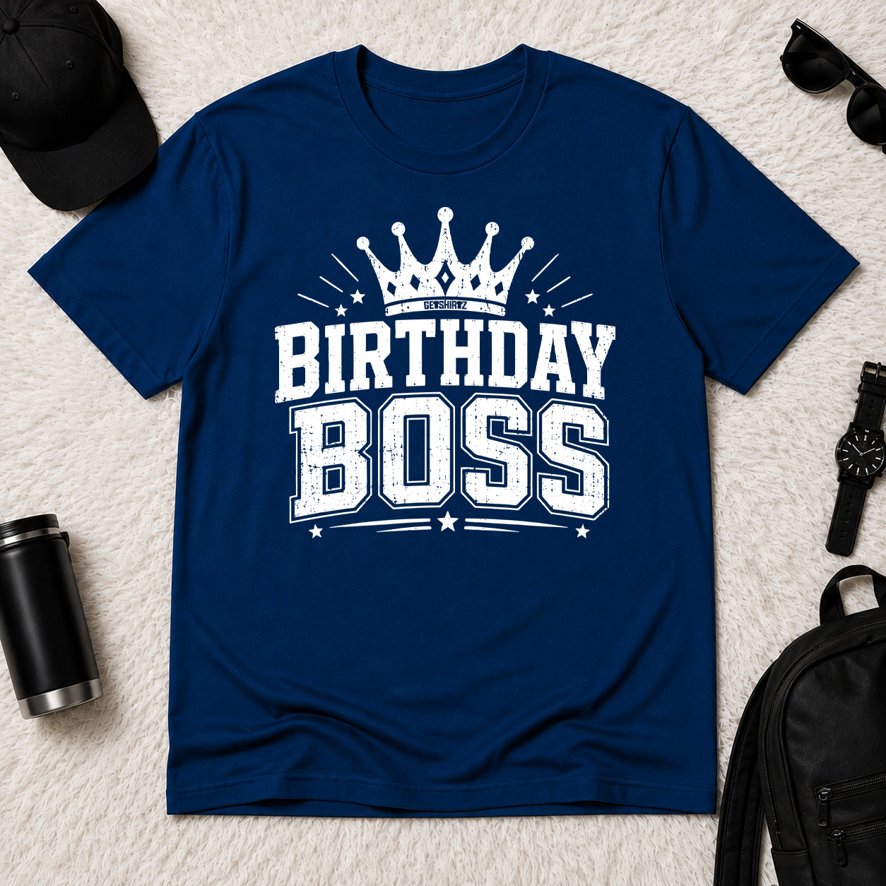 Birthday Boss - The Birthday Boss Crew Shirt