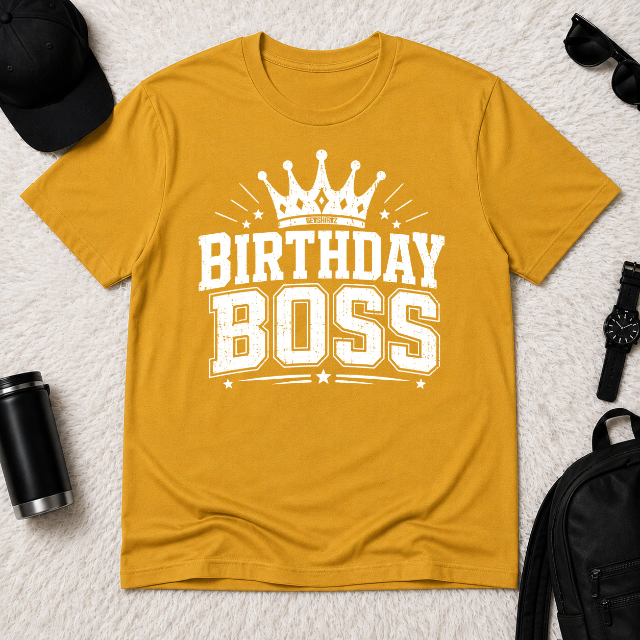 Birthday Boss - The Birthday Boss Crew Shirt