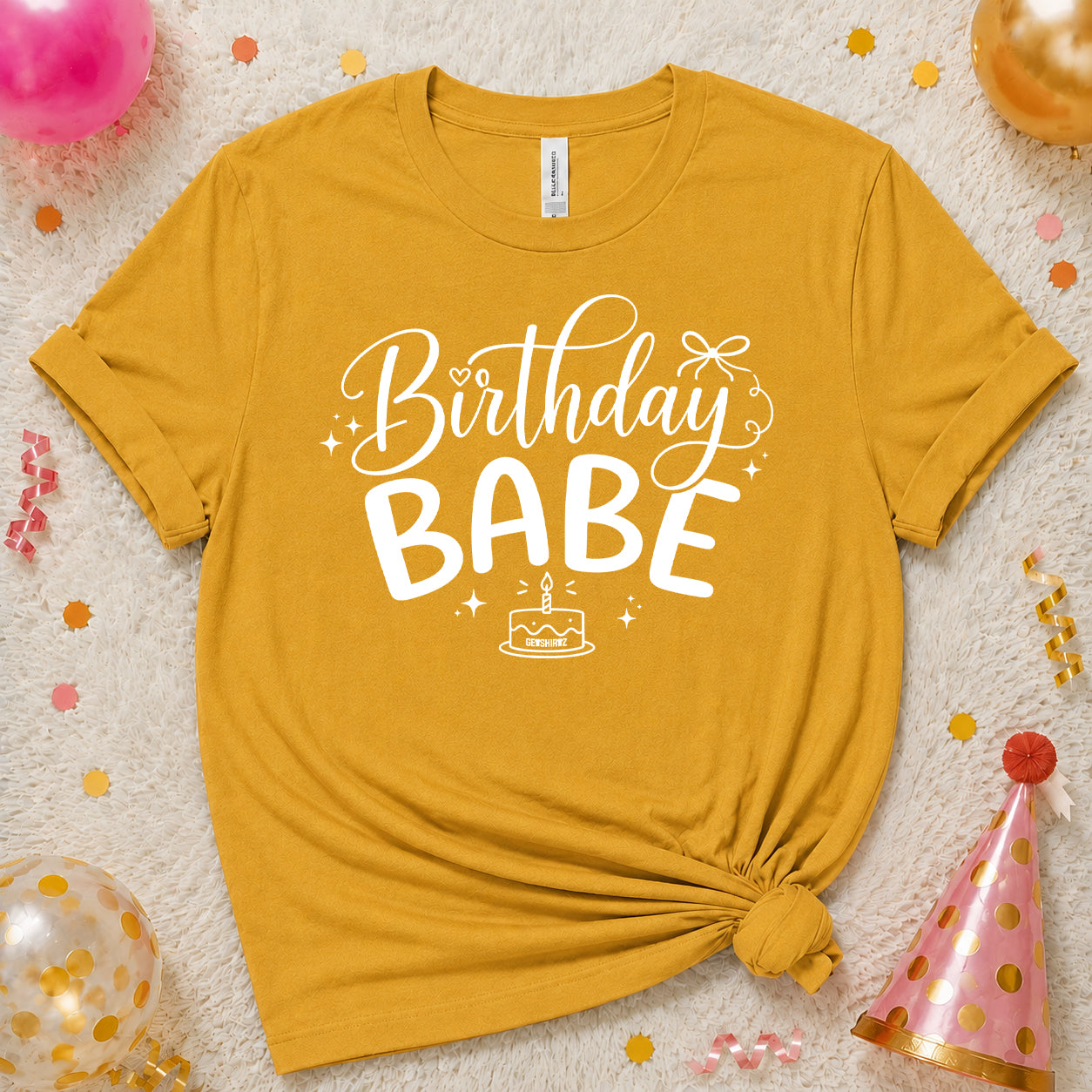 Birthday Babe - The Birthday Babe Crew Shirt