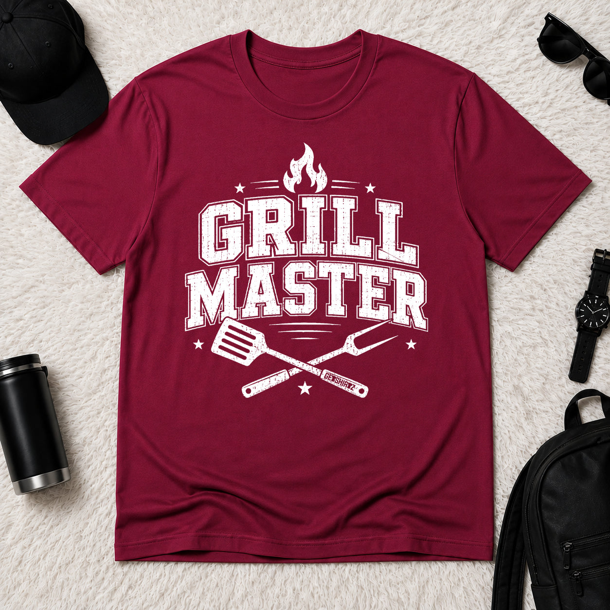 Grill Master - The Birthday Boss Crew Shirt