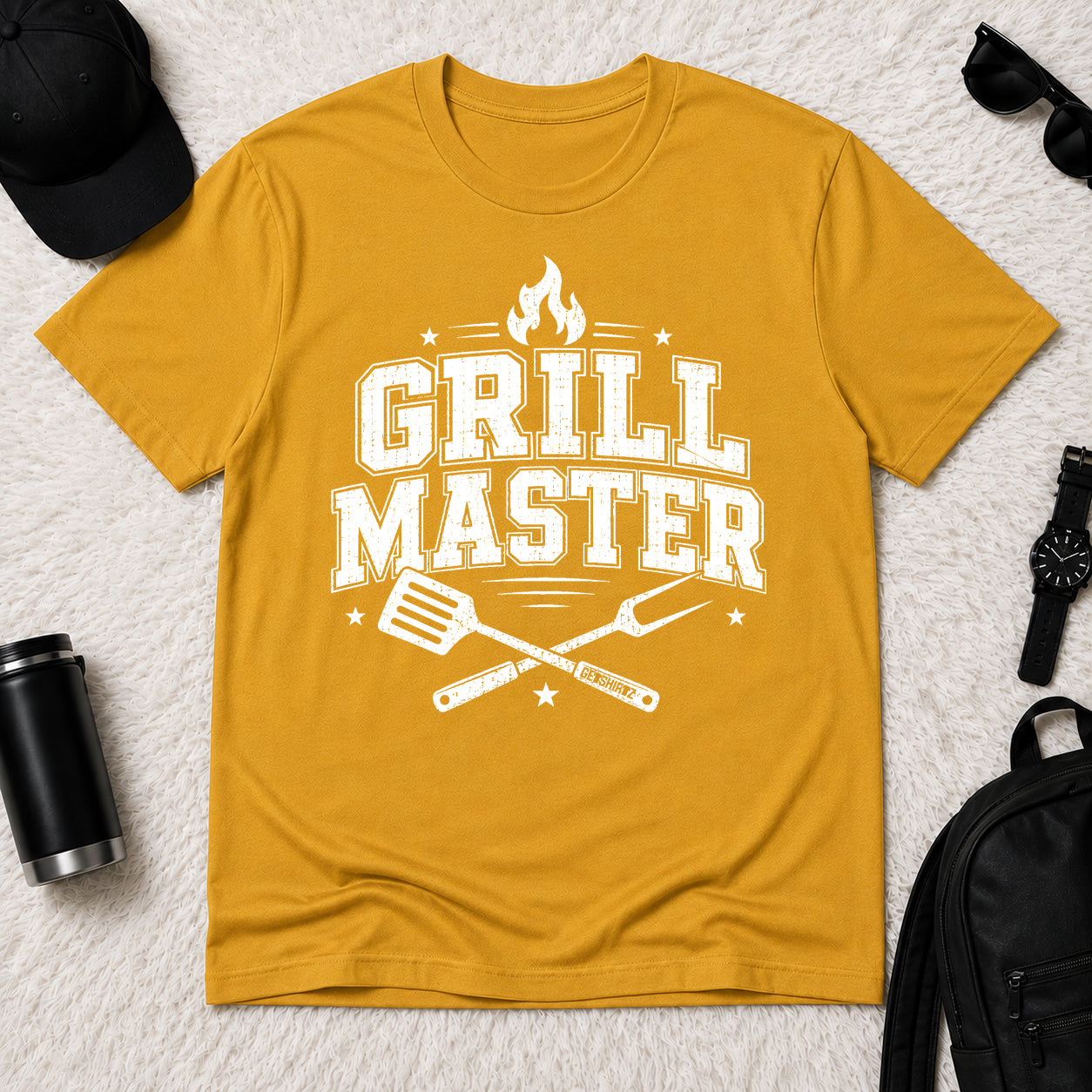 Grill Master - The Birthday Boss Crew Shirt