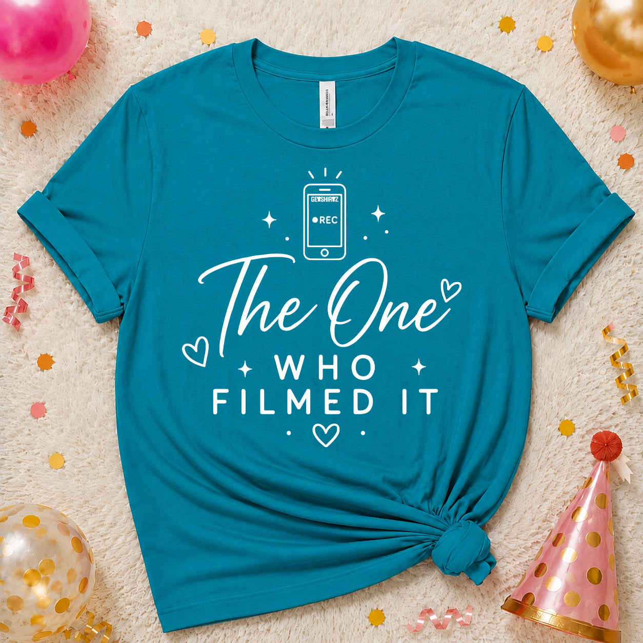 The One Who Filmed It - The One With the Bride’s Friends Shirt