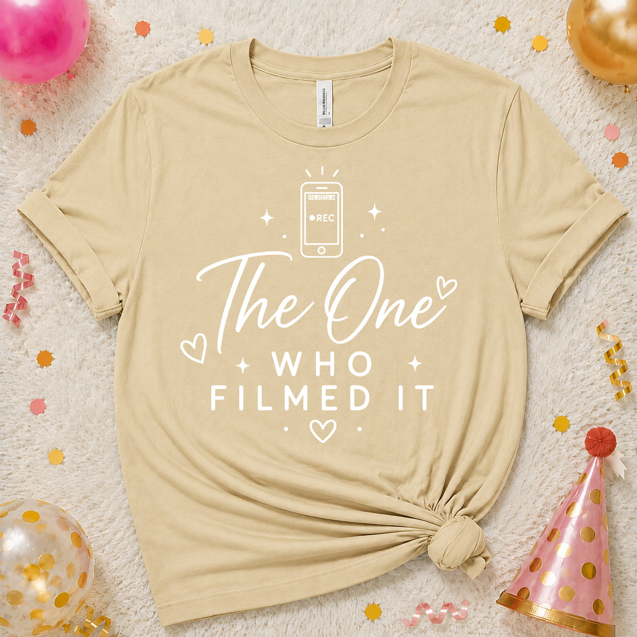 The One Who Filmed It - The One With the Bride’s Friends Shirt