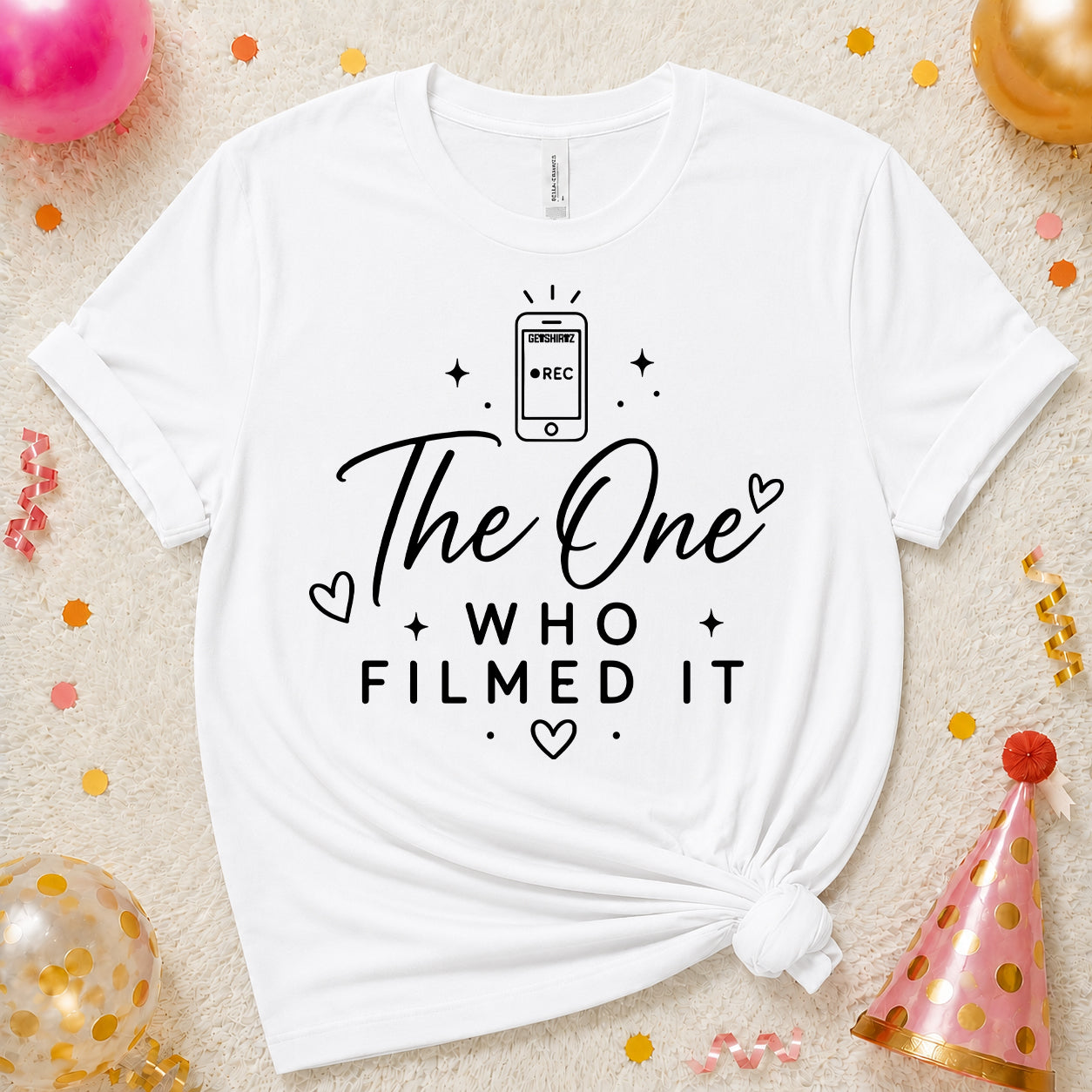 The One Who Filmed It - The One With the Bride’s Friends Shirt