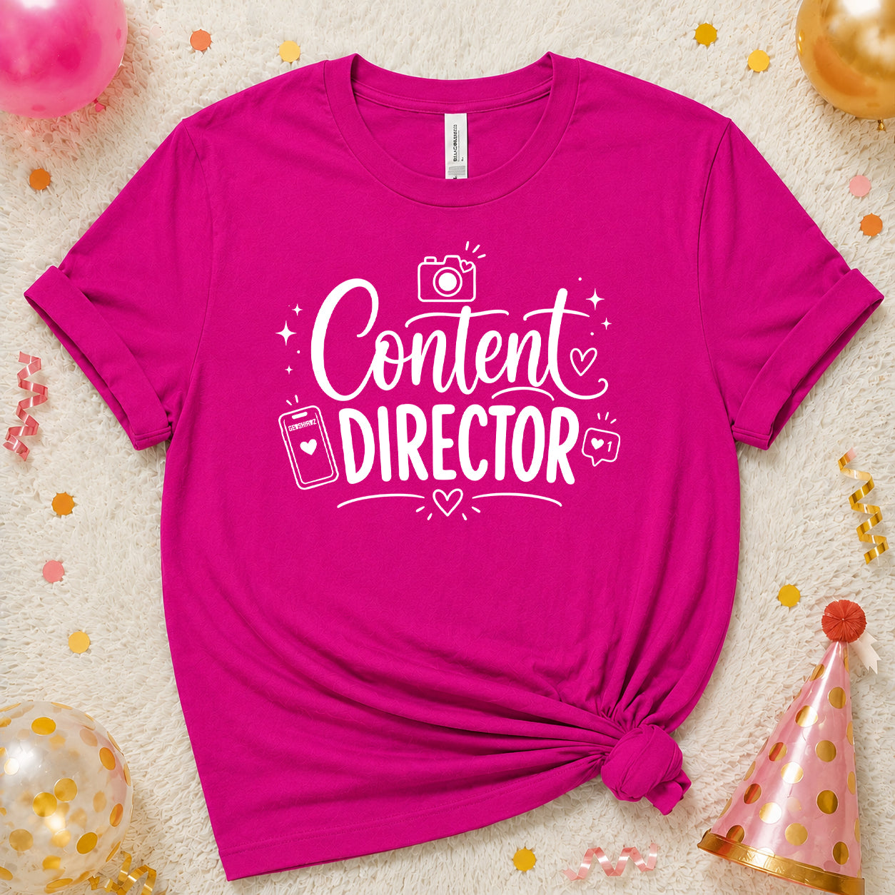Content Director - The Birthday Babe Crew Shirt