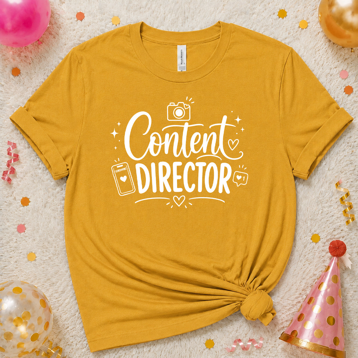 Content Director - The Birthday Babe Crew Shirt