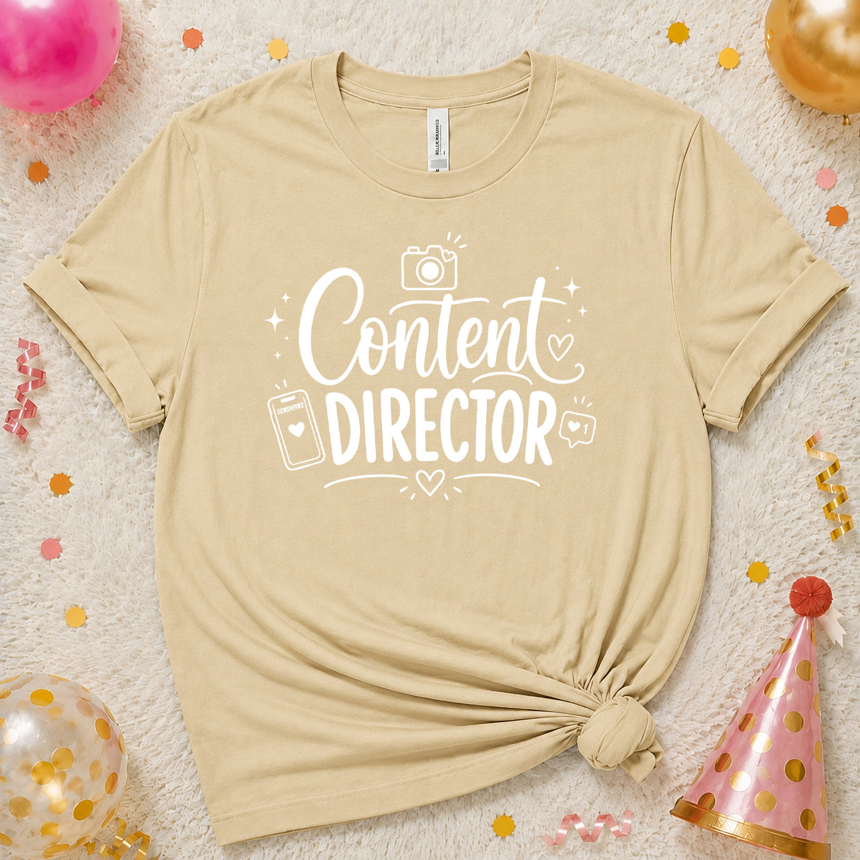 Content Director - The Birthday Babe Crew Shirt