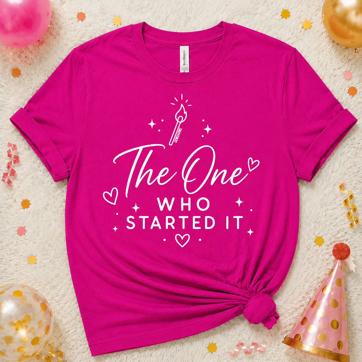 The One Who Started It - The One With the Bride’s Friends Shirt