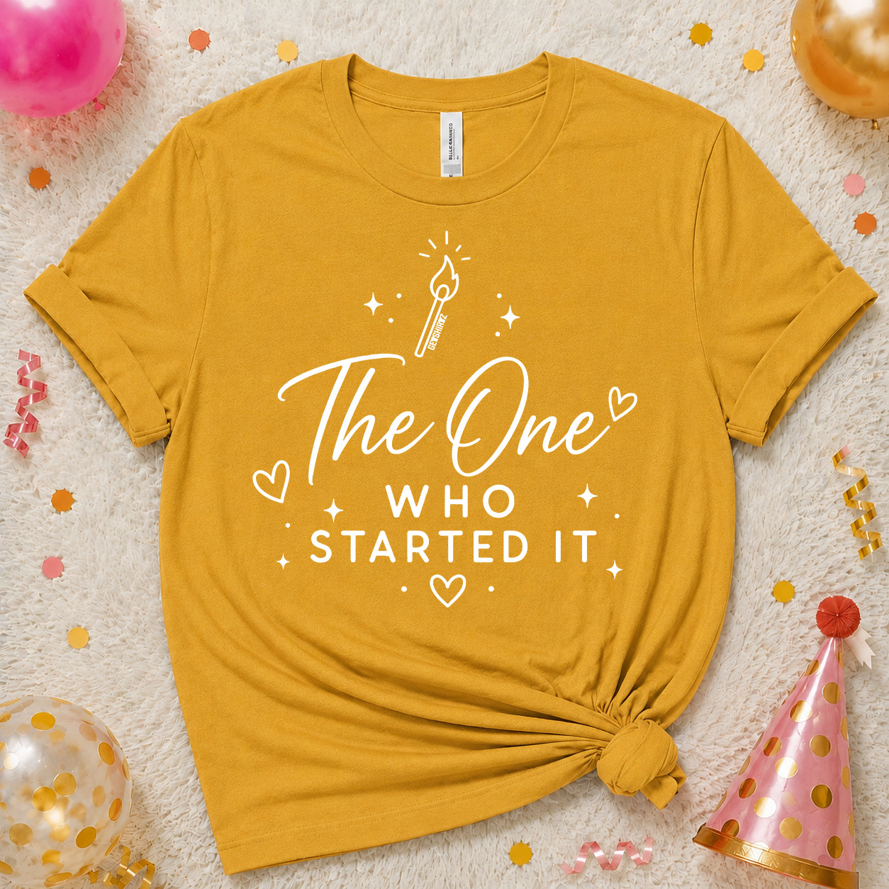 The One Who Started It - The One With the Bride’s Friends Shirt