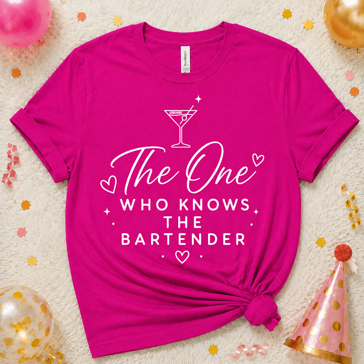 The One Who Knows the Bartender - The One With the Bride’s Friends Shirt