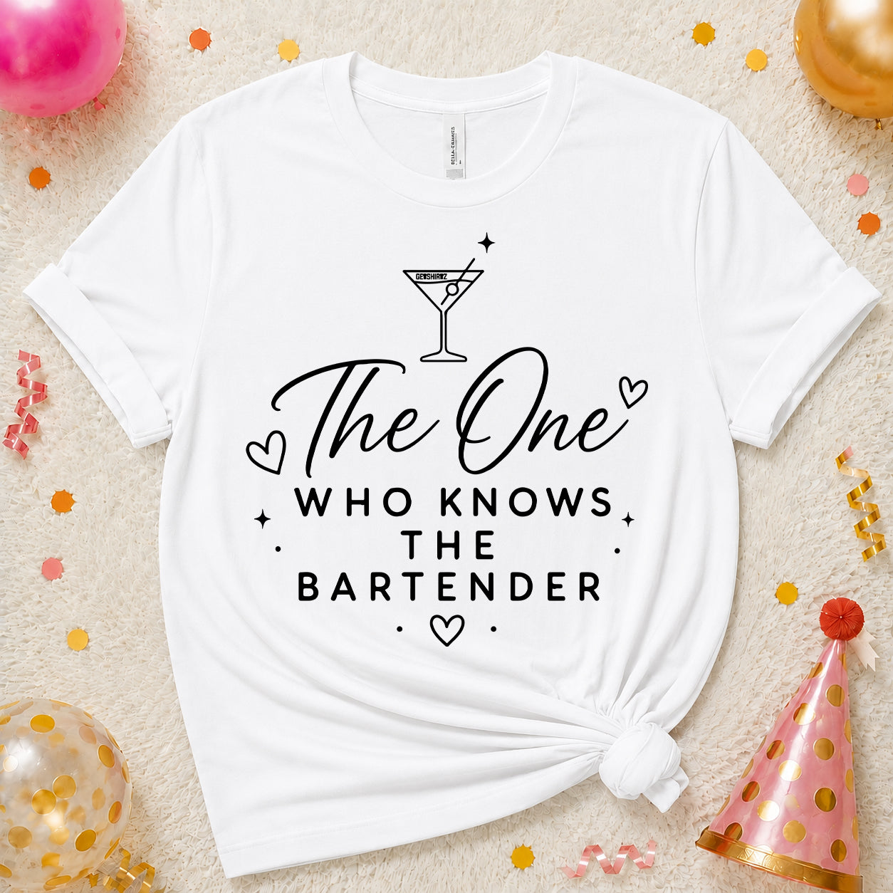 The One Who Knows the Bartender - The One With the Bride’s Friends Shirt
