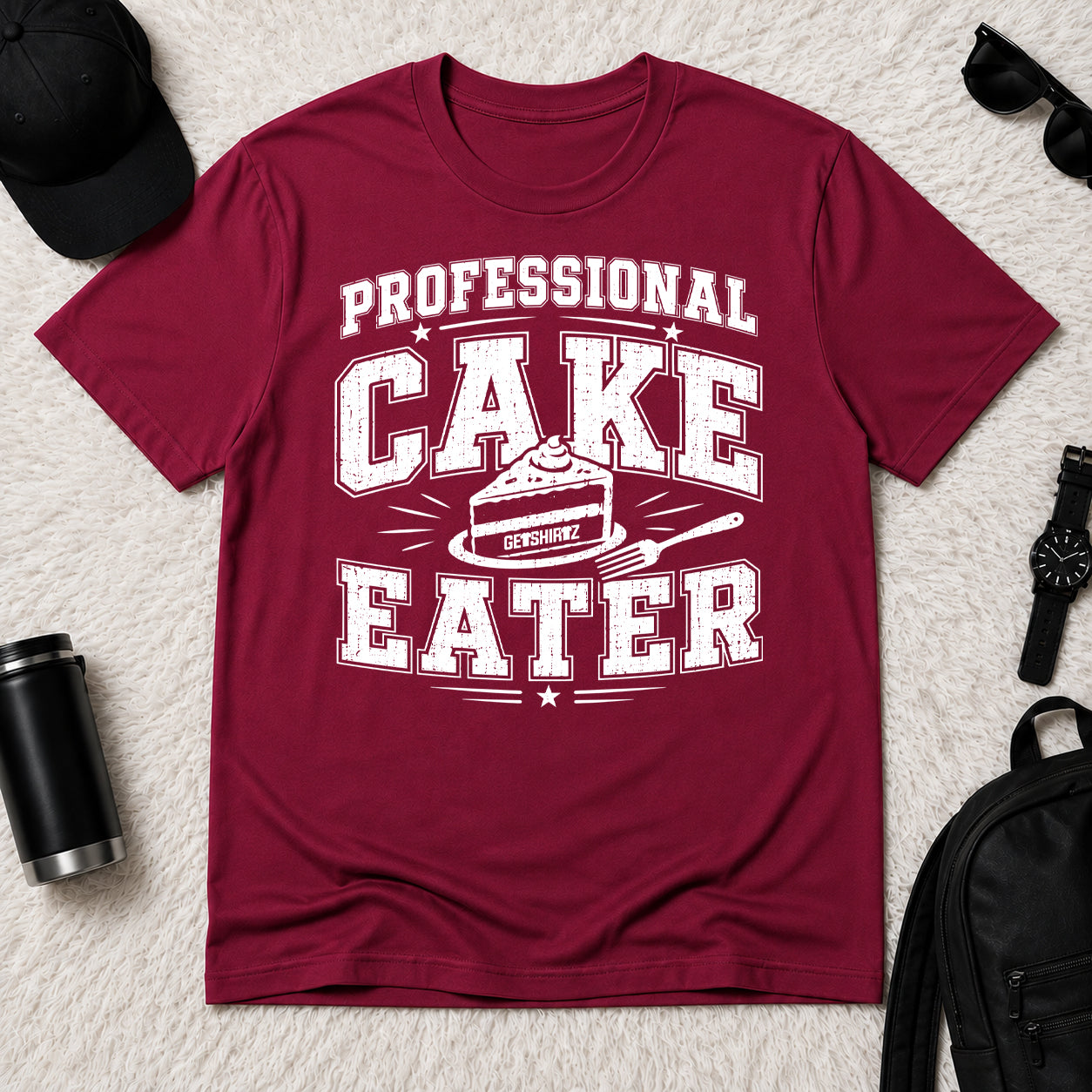 Professional Cake Eater - The Birthday Boss Crew Shirt