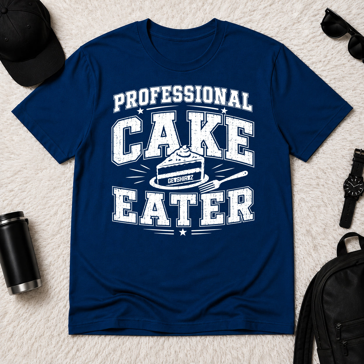 Professional Cake Eater - The Birthday Boss Crew Shirt
