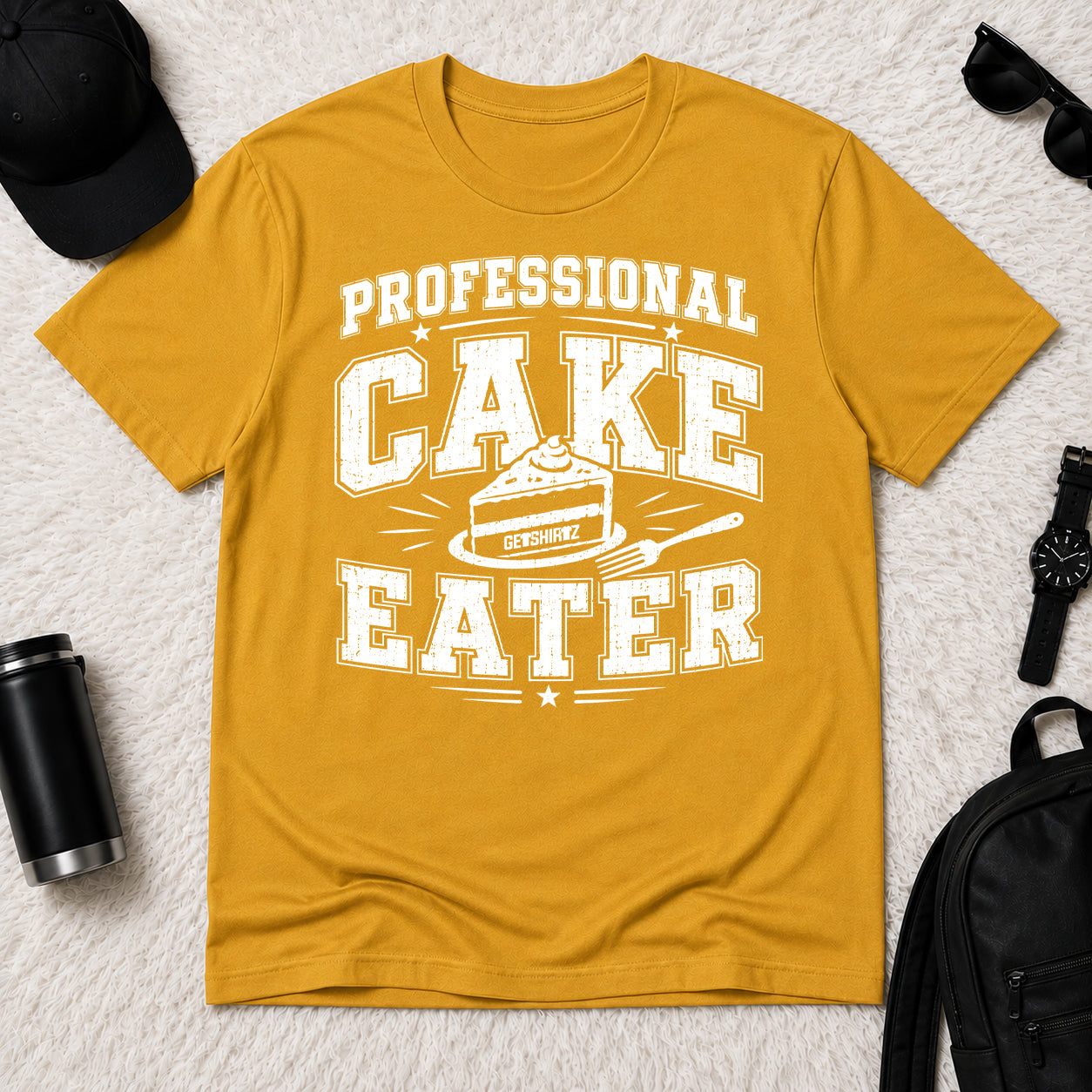 Professional Cake Eater - The Birthday Boss Crew Shirt