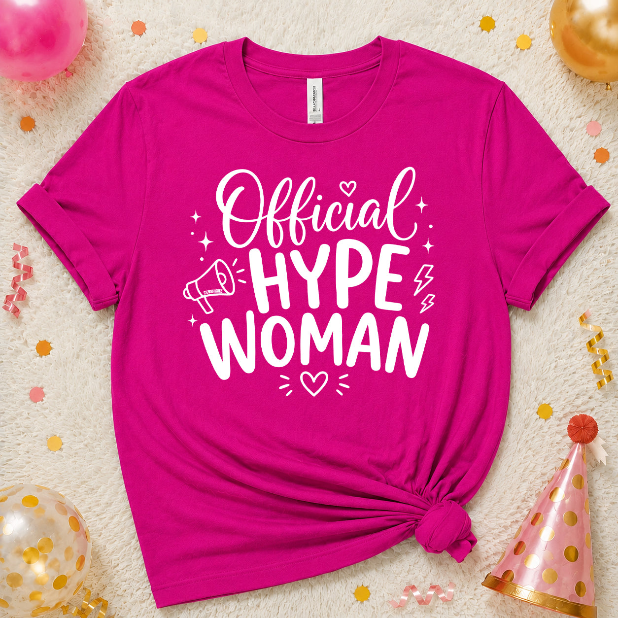 Official Hype Woman - The Birthday Babe Crew Shirt