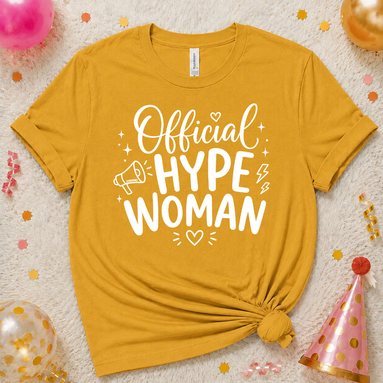 Official Hype Woman - The Birthday Babe Crew Shirt