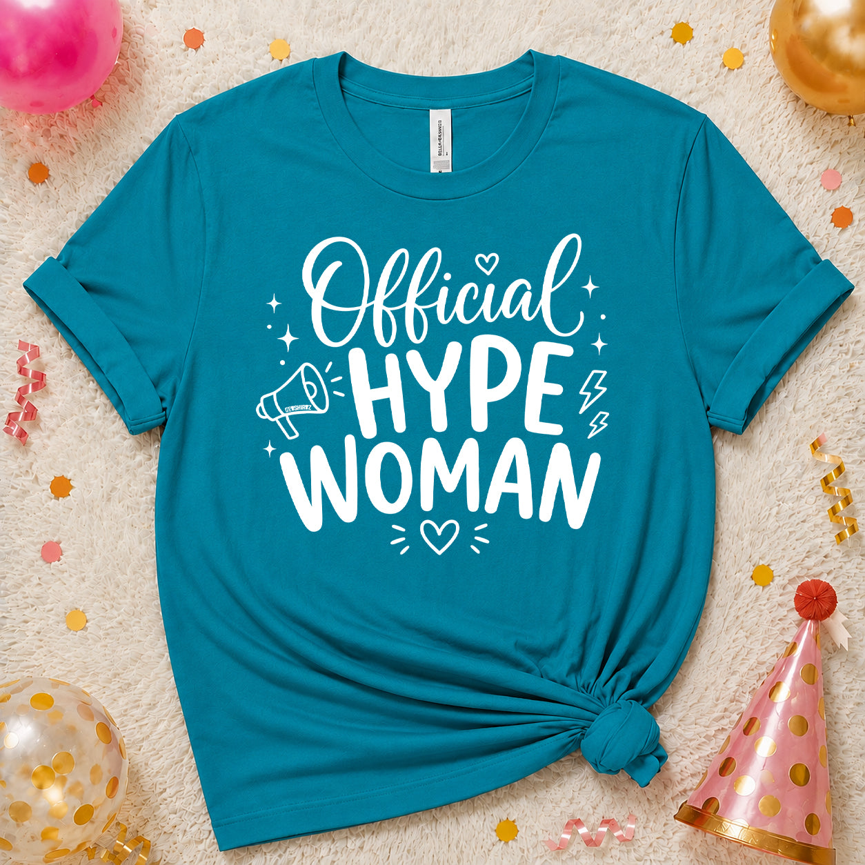 Official Hype Woman - The Birthday Babe Crew Shirt