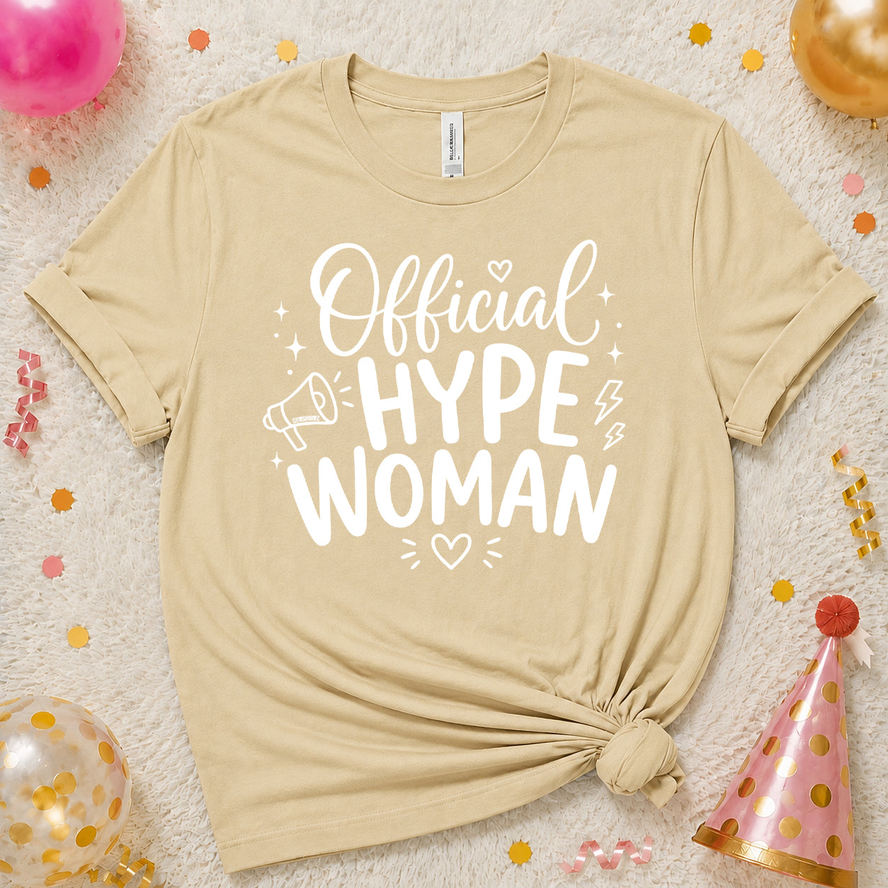 Official Hype Woman - The Birthday Babe Crew Shirt