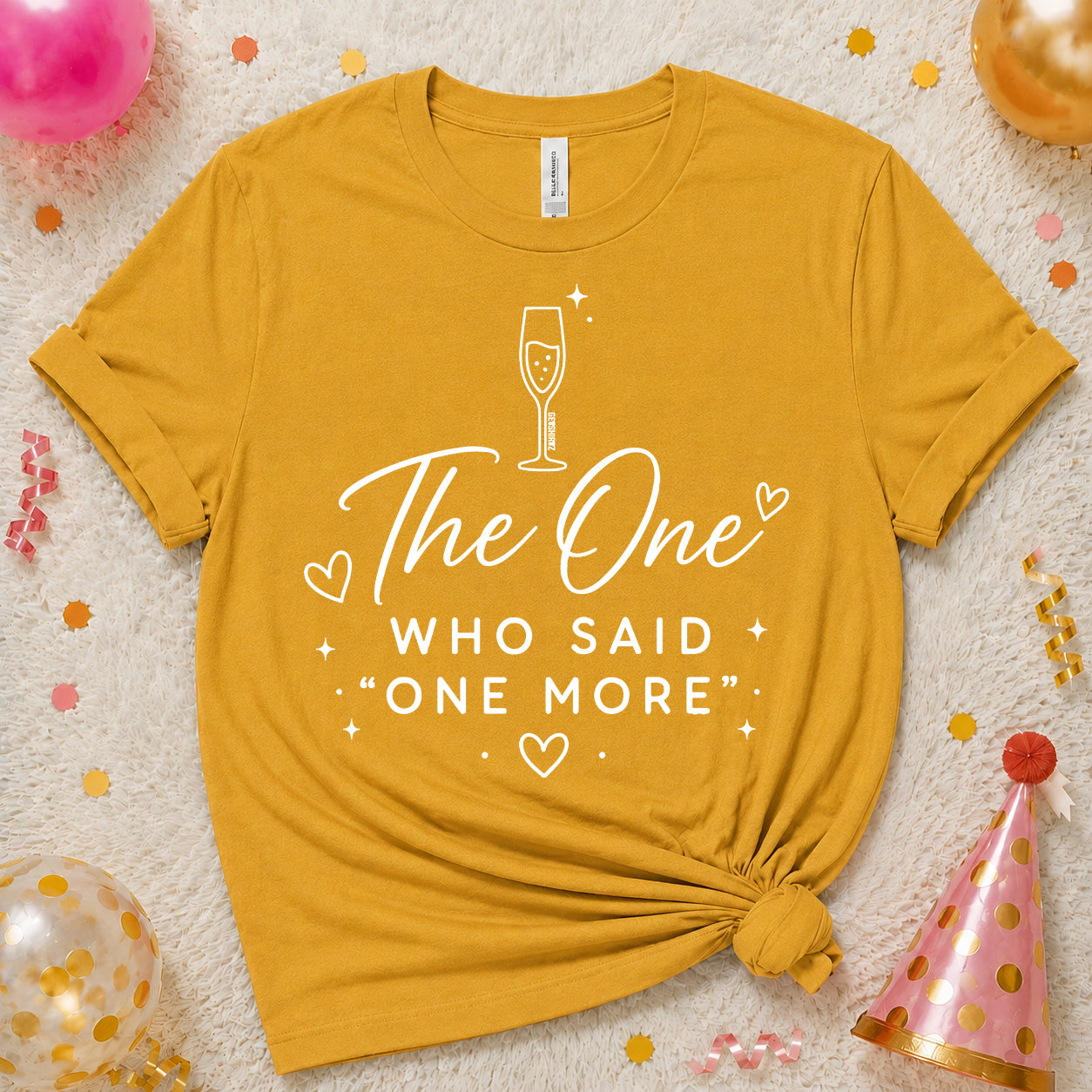 The One Who Said “One More” - The One With the Bride’s Friends Shirt