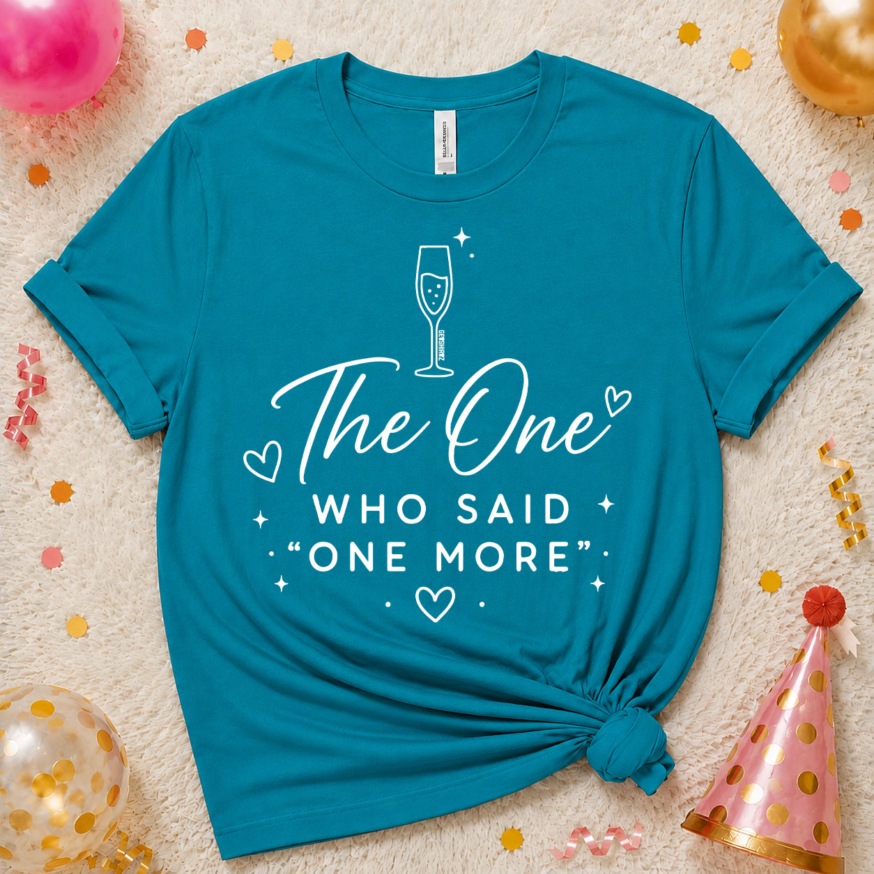 The One Who Said “One More” - The One With the Bride’s Friends Shirt