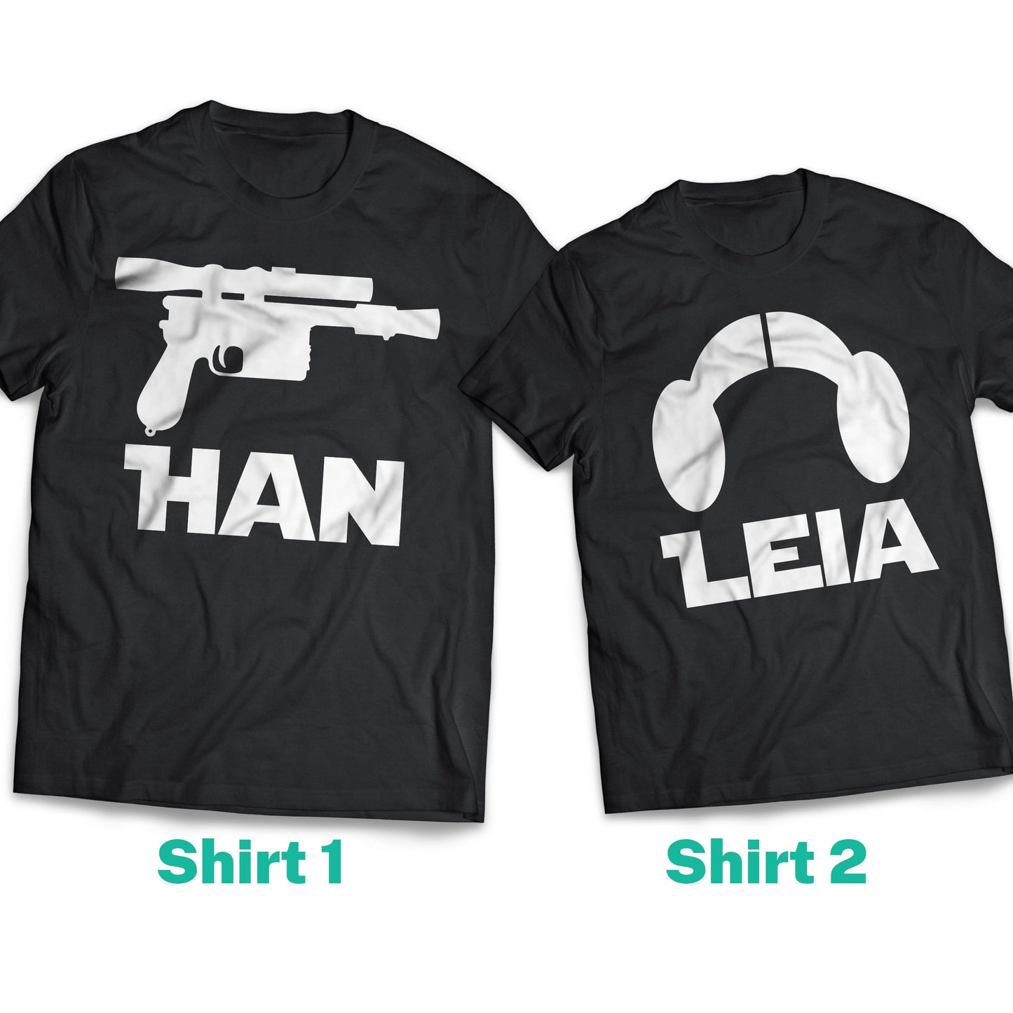 Han - Leia Couple Shirt