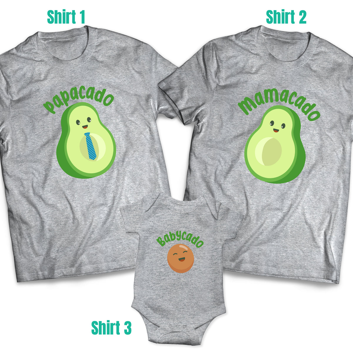 Mamacado and Papacado Family Set