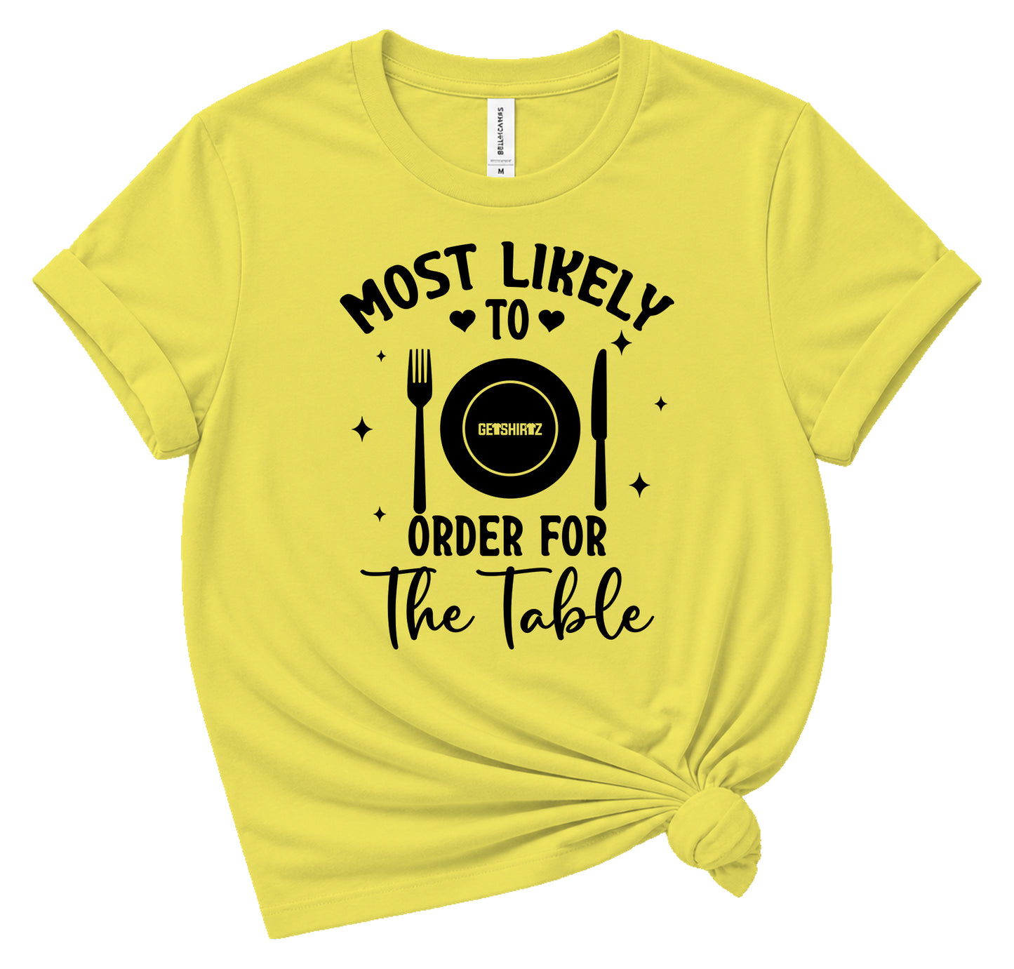 Most Likely To Order For The Table