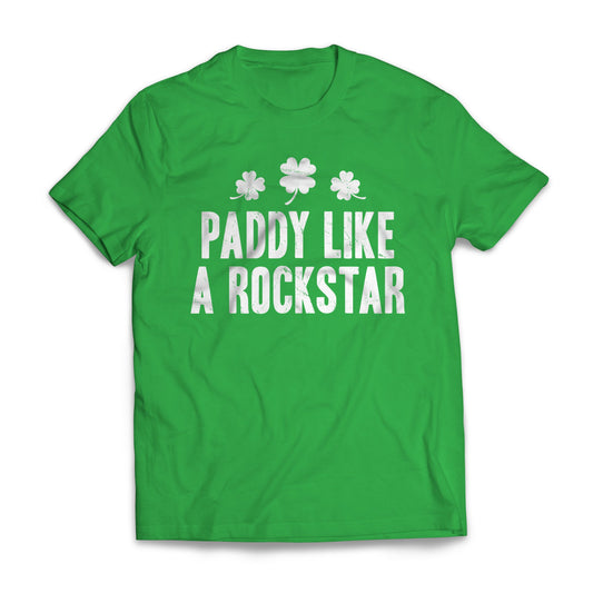St. Patrick's Day Shirt - Paddy Like A Rockstar