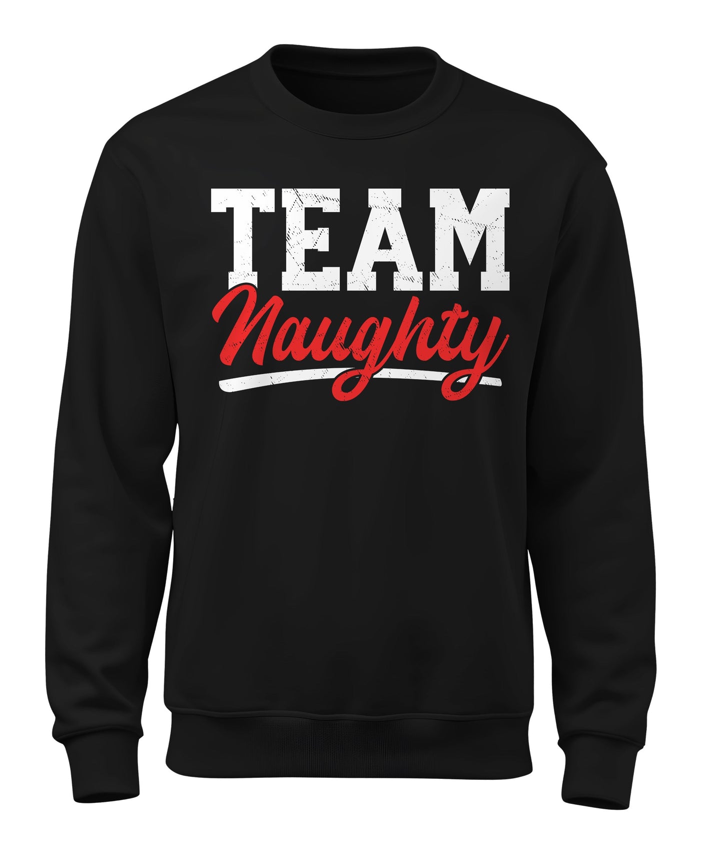 Team Naughty Funny Christmas Shirt