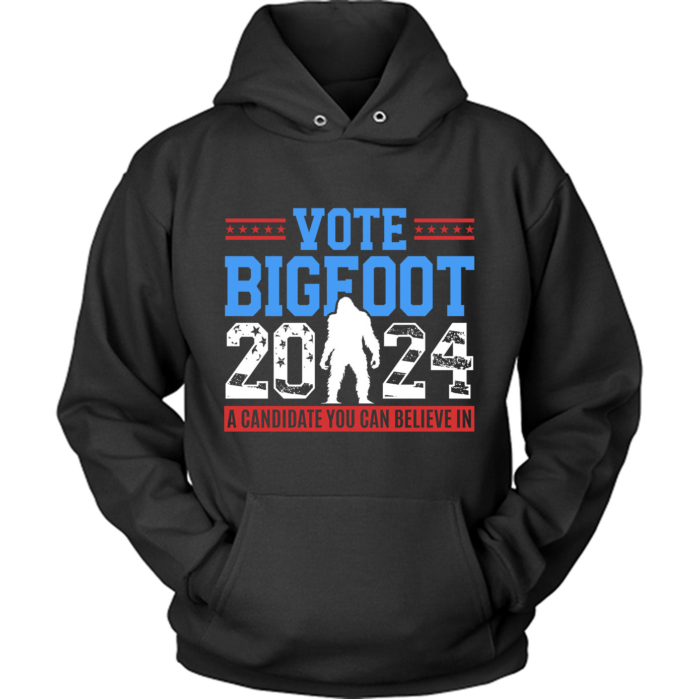 Vote Bigfoot 2024 A Candidate You Can Believe In Parody US Presidential Election