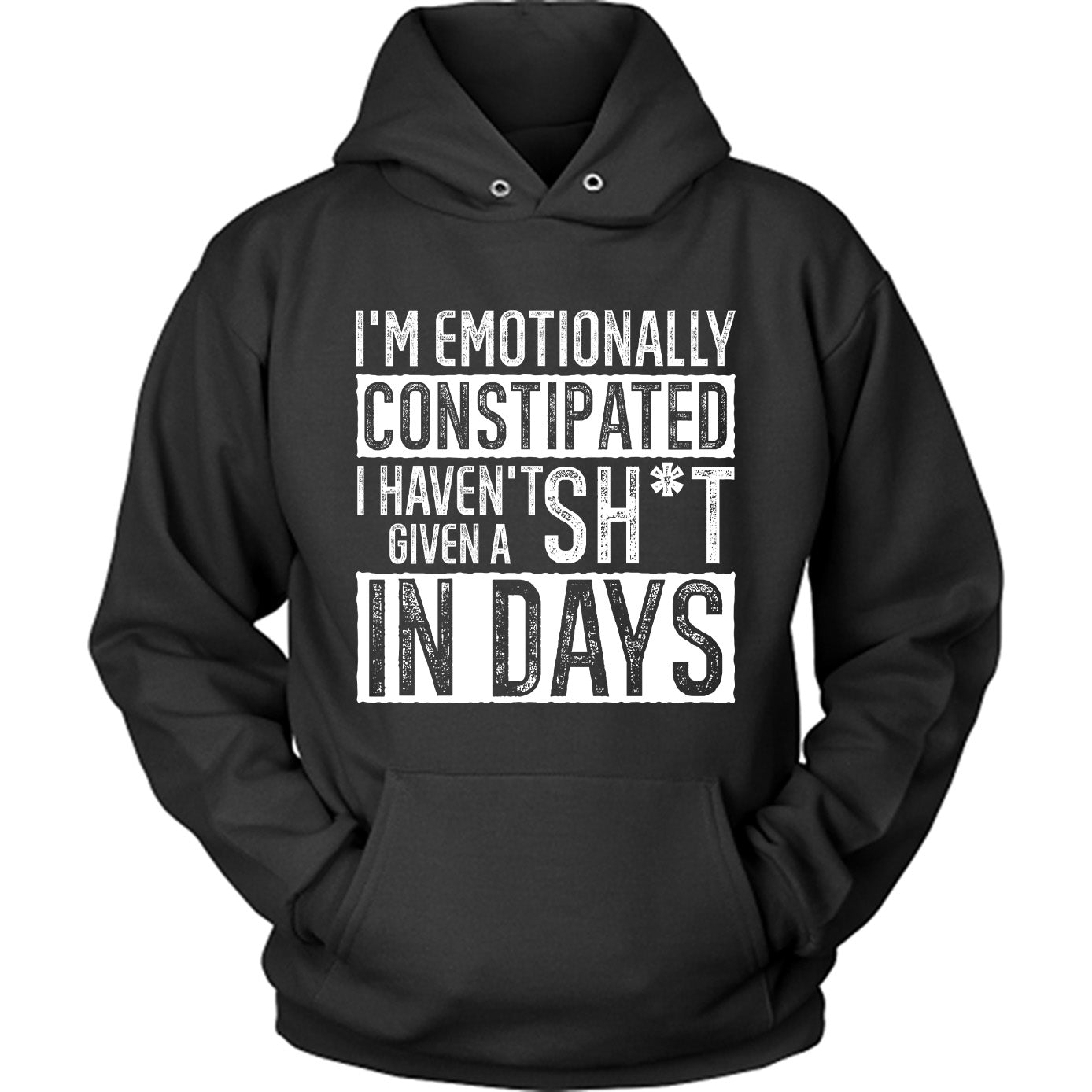 I'm emotionally constipated-censored