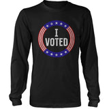 I Voted Election Button Shirt