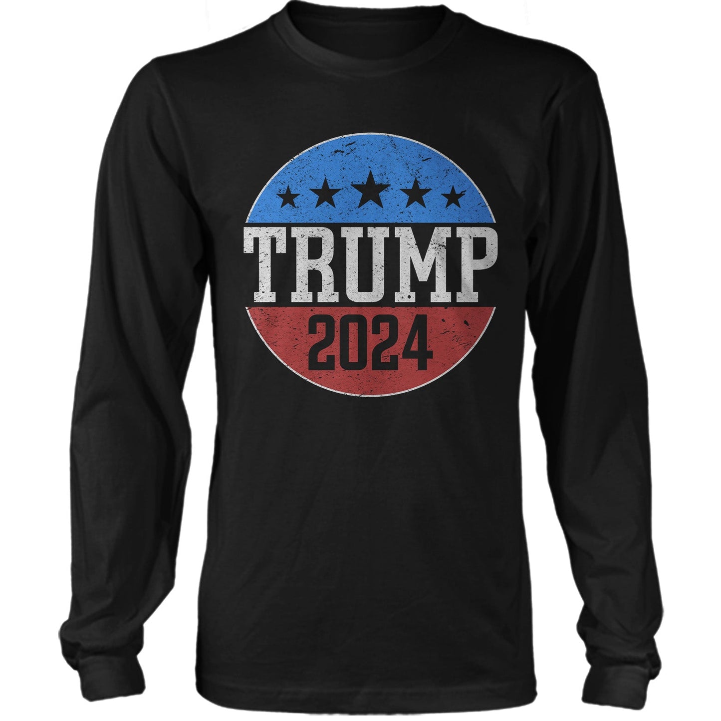 Trump 2024 Button US President Election Shirt Republicans