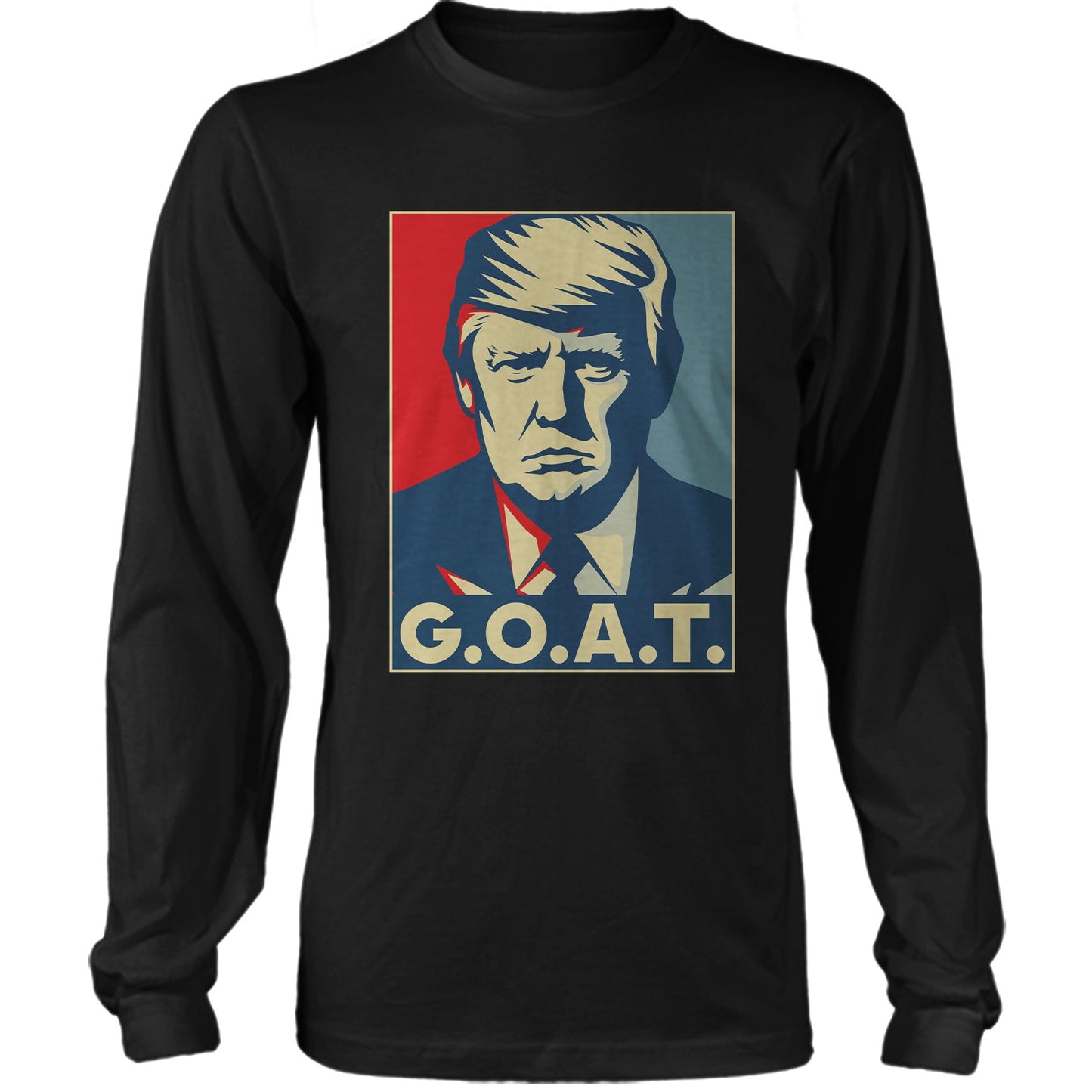 GOAT Trump US Presidential Election Republican T-shirt