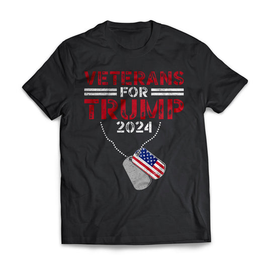 Veterans For Trump Patriotic US Election Shirt