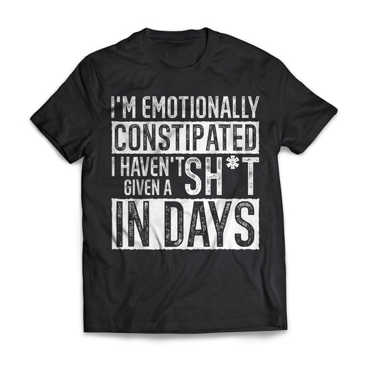 I'm emotionally constipated-censored