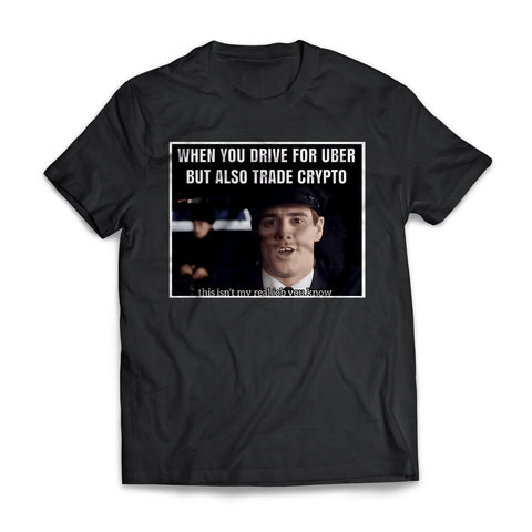 My Real Job Is Not A Job Funny Crypto Trader Shirt