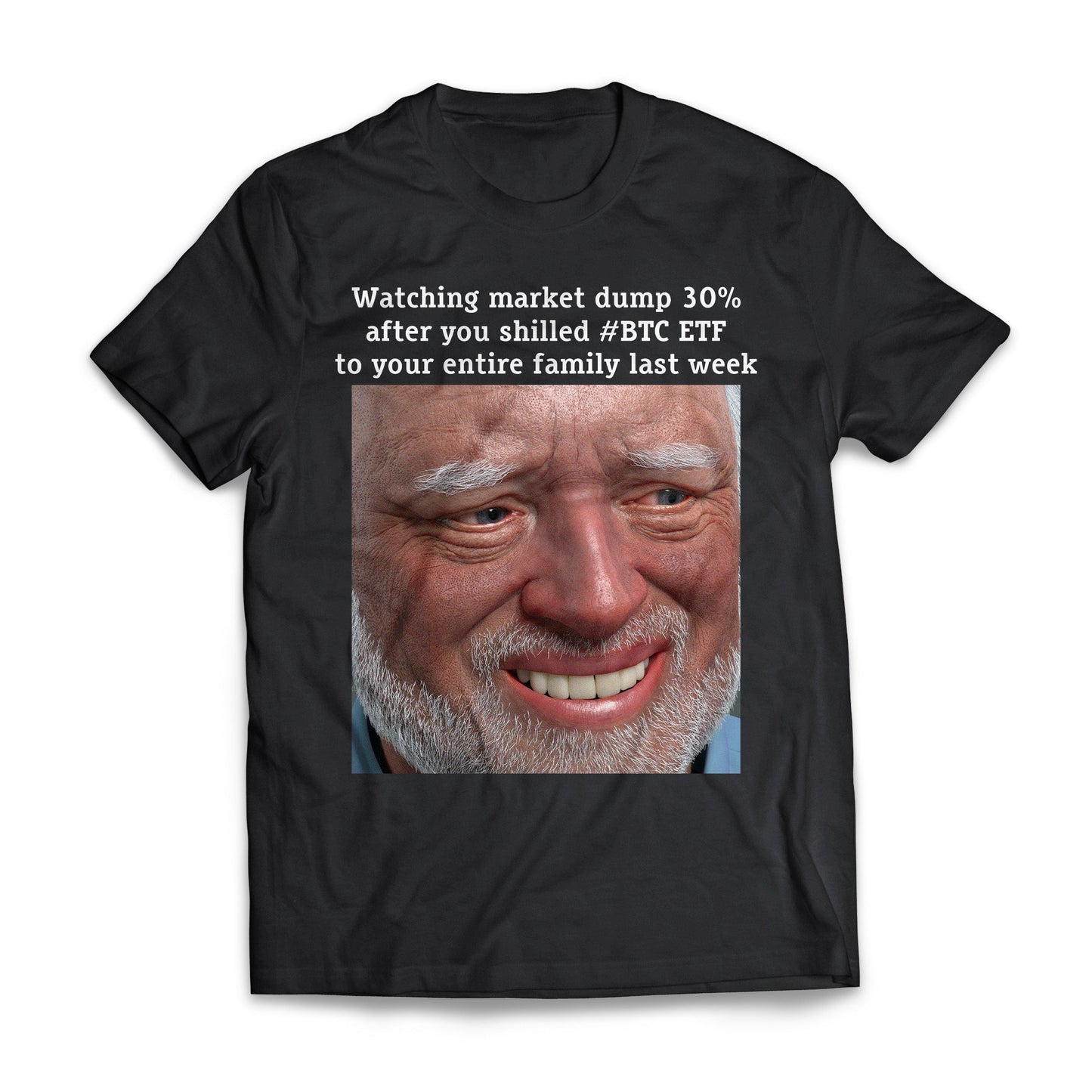 Watching Market Dump Funny Bitcoin BTC ETF Crypto Meme Shirt