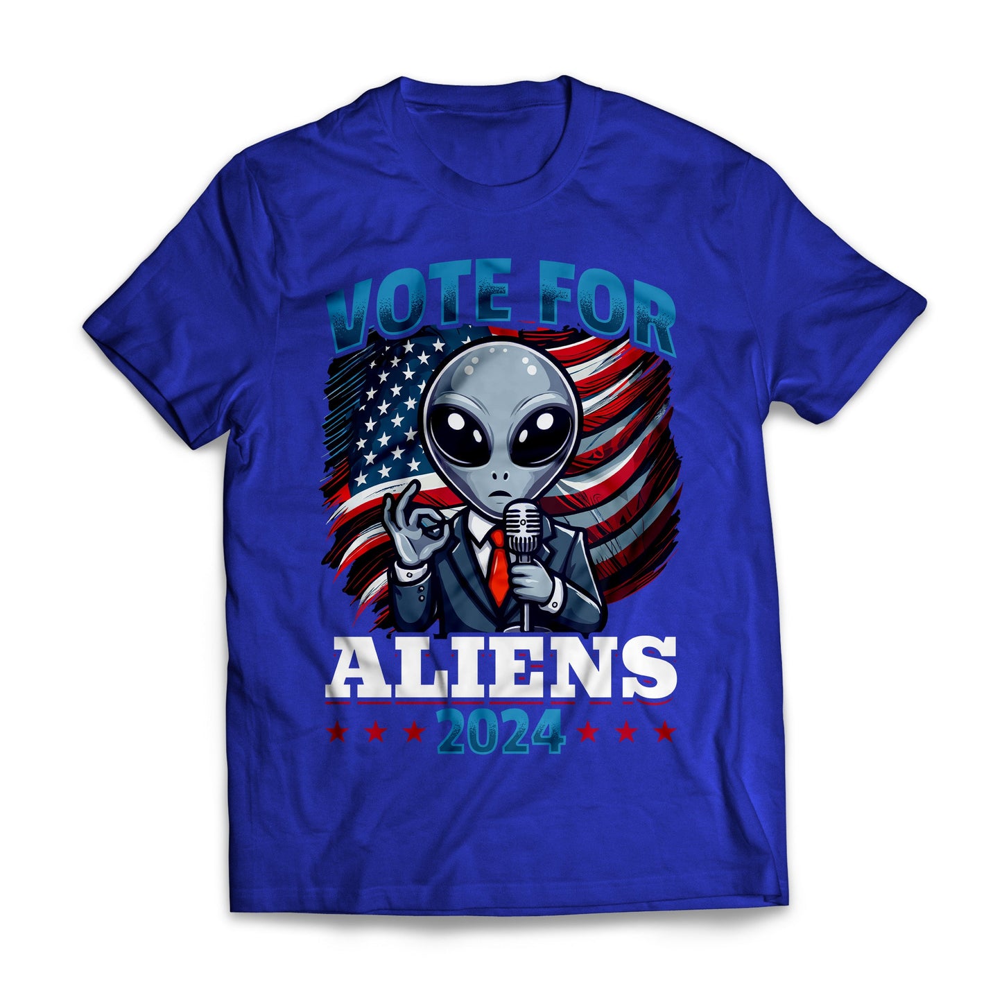 Vote For Aliens Funny US Presidential Election Parody T-shirt