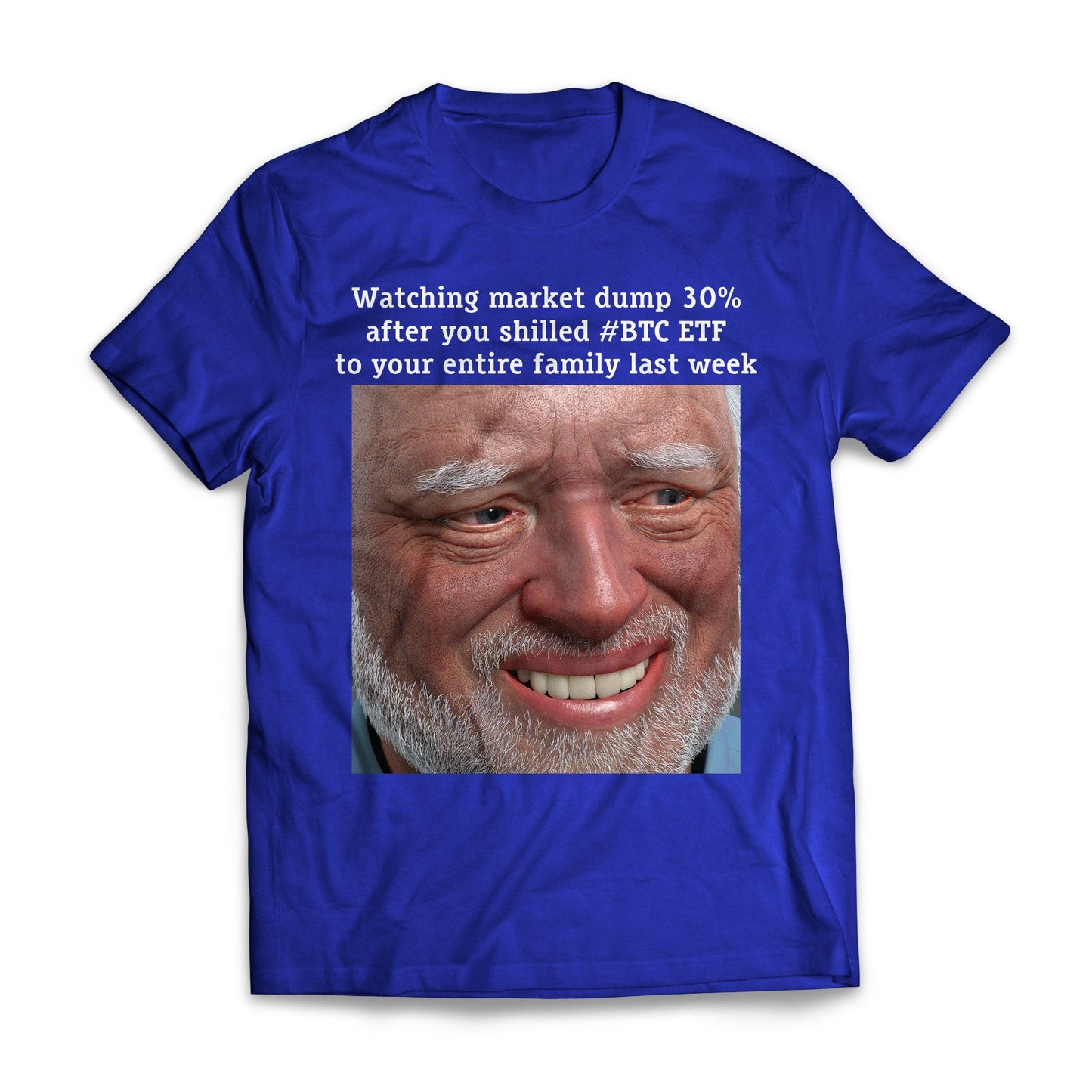 Watching Market Dump Funny Bitcoin BTC ETF Crypto Meme Shirt